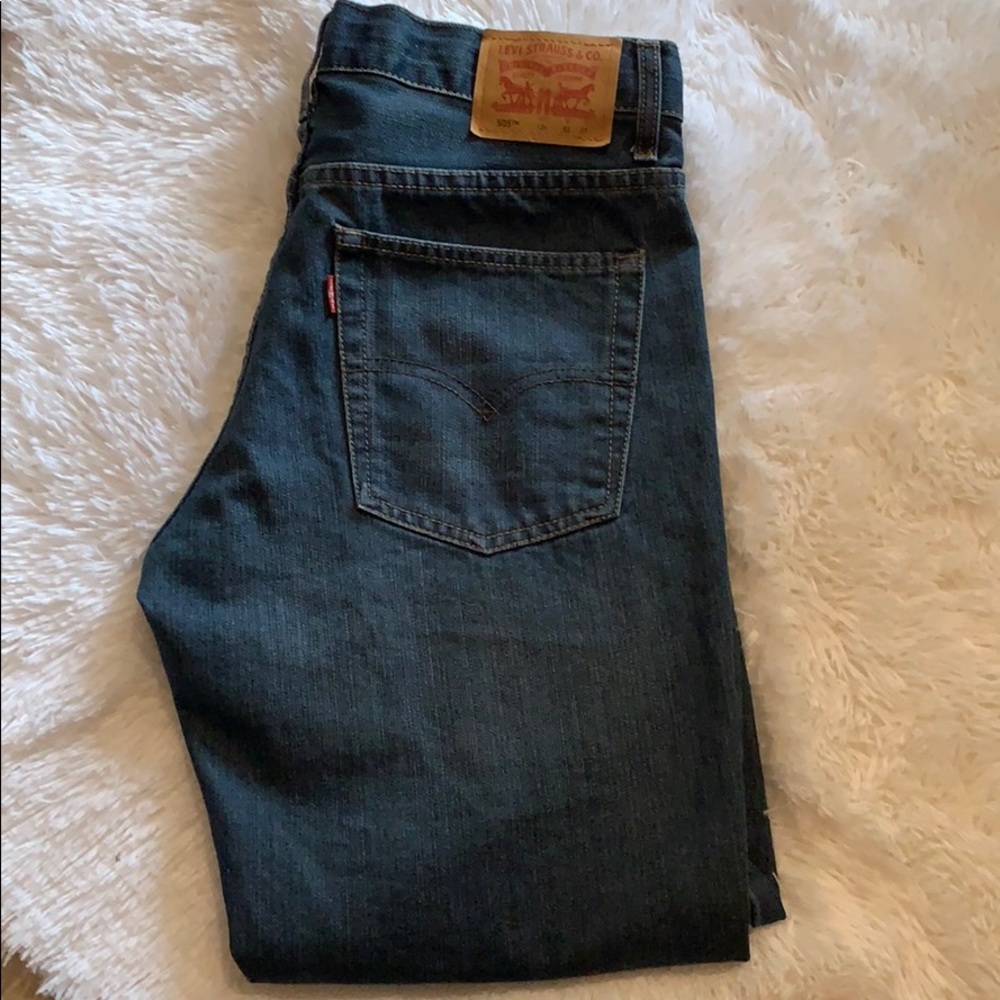 Levi 505 Regular Jeans - Picture 1 of 6